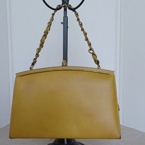 Vintage Leather Clasp Purse